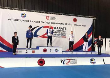 Егише Алексанян — серебряный призер чемпионата Европы по карате Д-21