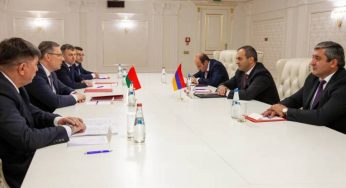 В Минске состоялась встреча генеральных прокуроров Армении и Беларуси
