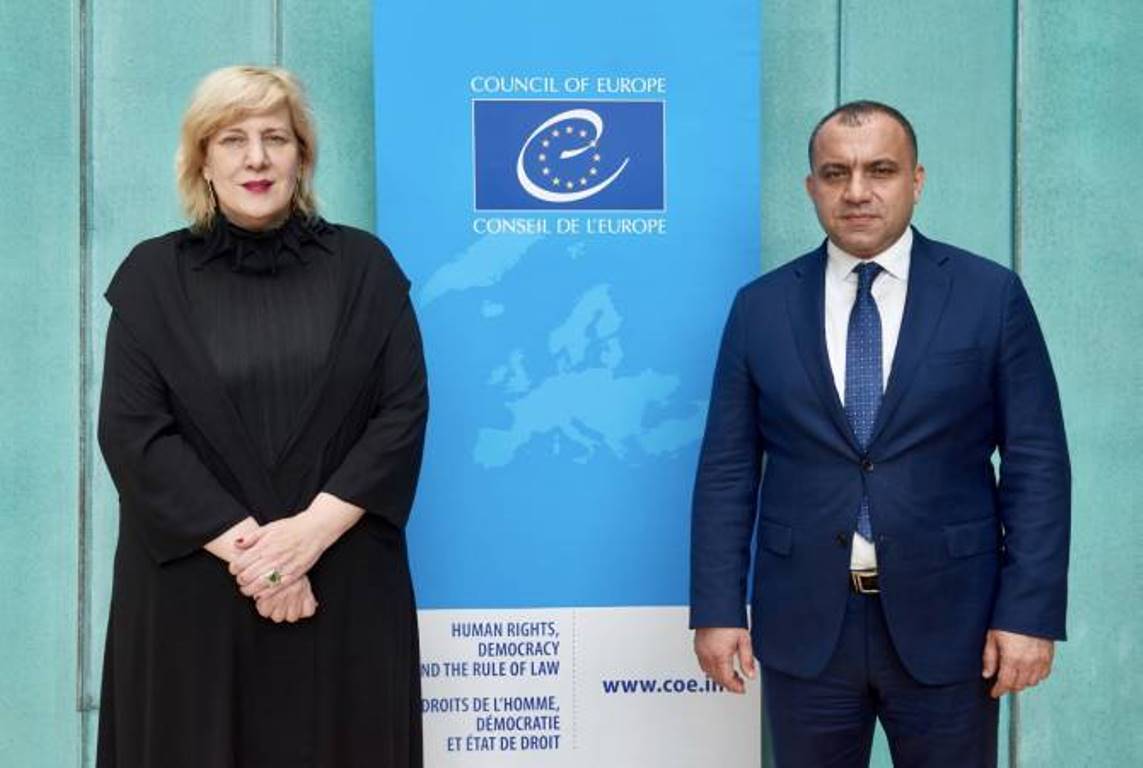 Председатель Конституционного суда Армении встретился в Страсбурге с комиссаром Совета Европы по правам человека