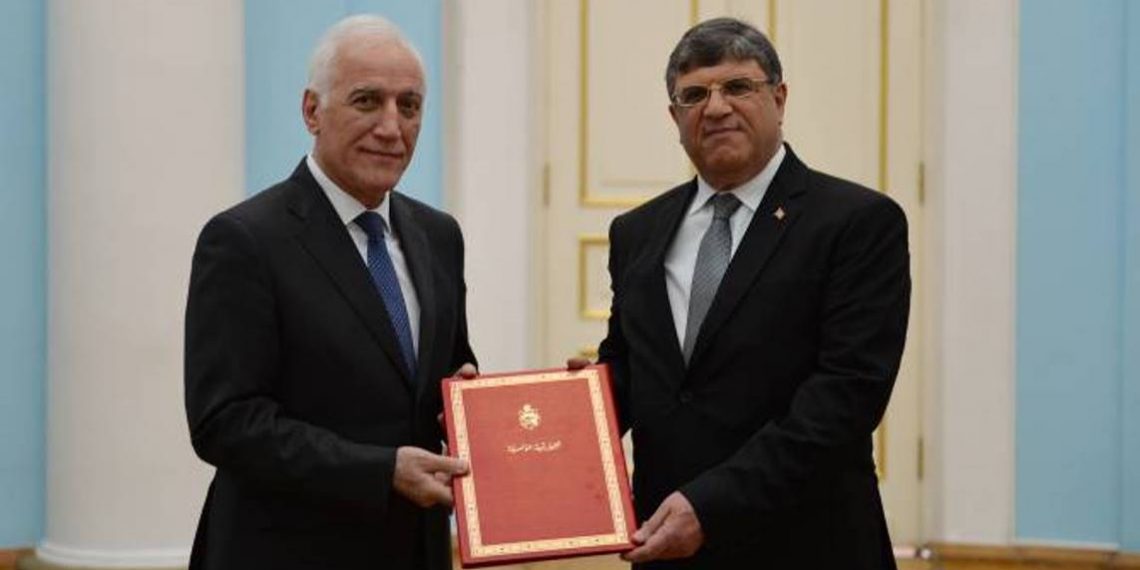 Посол Туниса вручил президенту Армении верительные грамоты