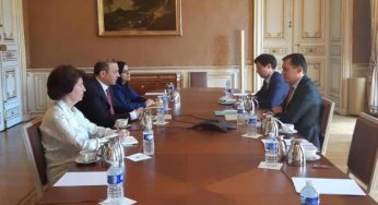 Секретарь Совета безопасности Армении встретился с французским сопредседателем Минской группы ОБСЕ