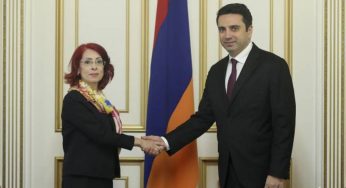 Председатель НС Армении принял Чрезвычайного и Полномочного посла Сирии