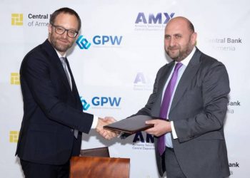 ЦБ Армении и Варшавская фондовая биржа подписали соглашение о купле-продаже Армянской фондовой биржи