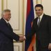 Ален Симонян принял делегацию, возглавляемую председателем Центрального правления партии «Рамкавар Азатакан»