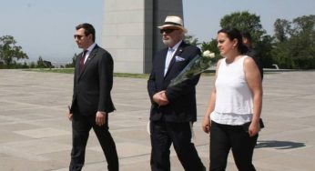 Посол Израиля в Армении посетил Мемориал жертвам Геноцида армян