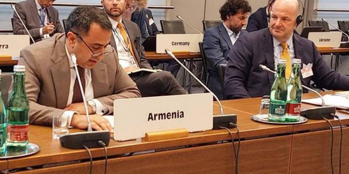 Замглавы МИД Армении на конференции ОБСЕ подчеркнул важность реализации прав народа Арцаха