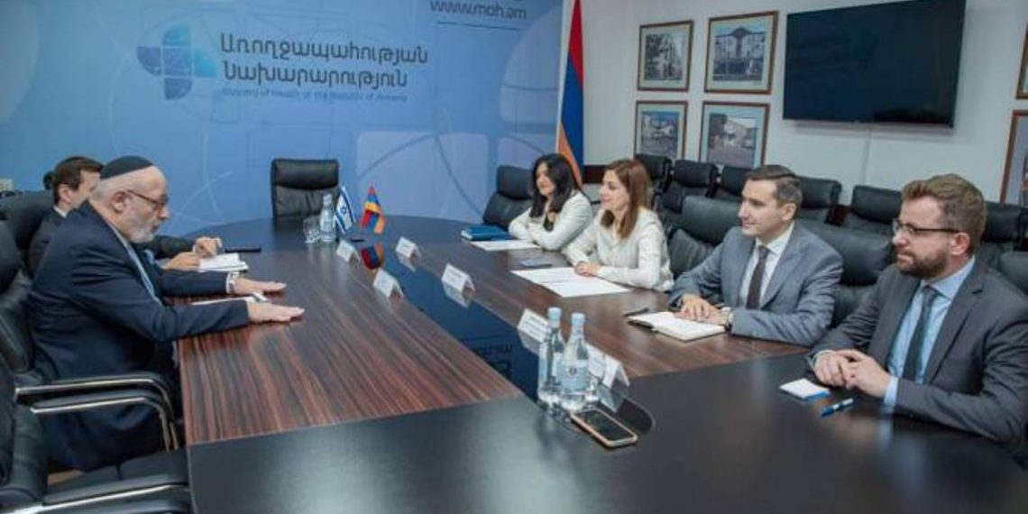 Армения и Израиль готовы активизировать сотрудничество в сфере здравоохранения