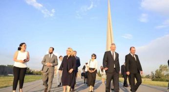 Федеральный министр экономического сотрудничества и развития Германии посетила Мемориальный комплекс Геноцида армян