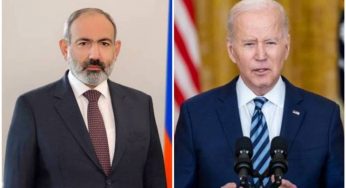 Никол Пашинян направил поздравительное послание президенту США Джо Байдену