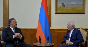 Президент Армении и Нубар Афеян обсудили перспективы развития образования и науки в Армении
