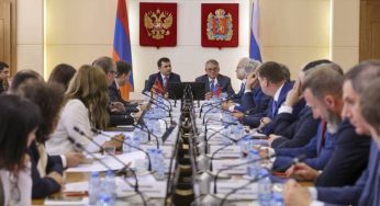 Состоялось заседание Межпарламентской комиссии по сотрудничеству между НС Армении и Федеральным Собранием РФ