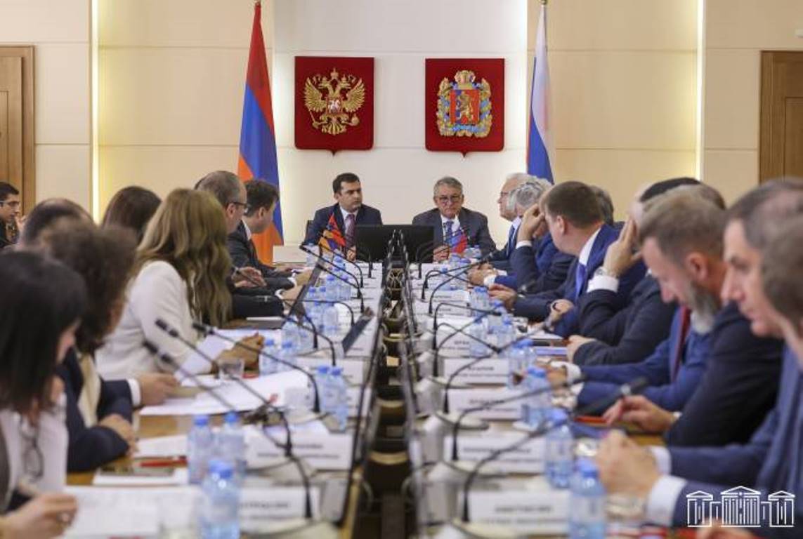 Состоялось заседание Межпарламентской комиссии по сотрудничеству между НС Армении и Федеральным Собранием РФ