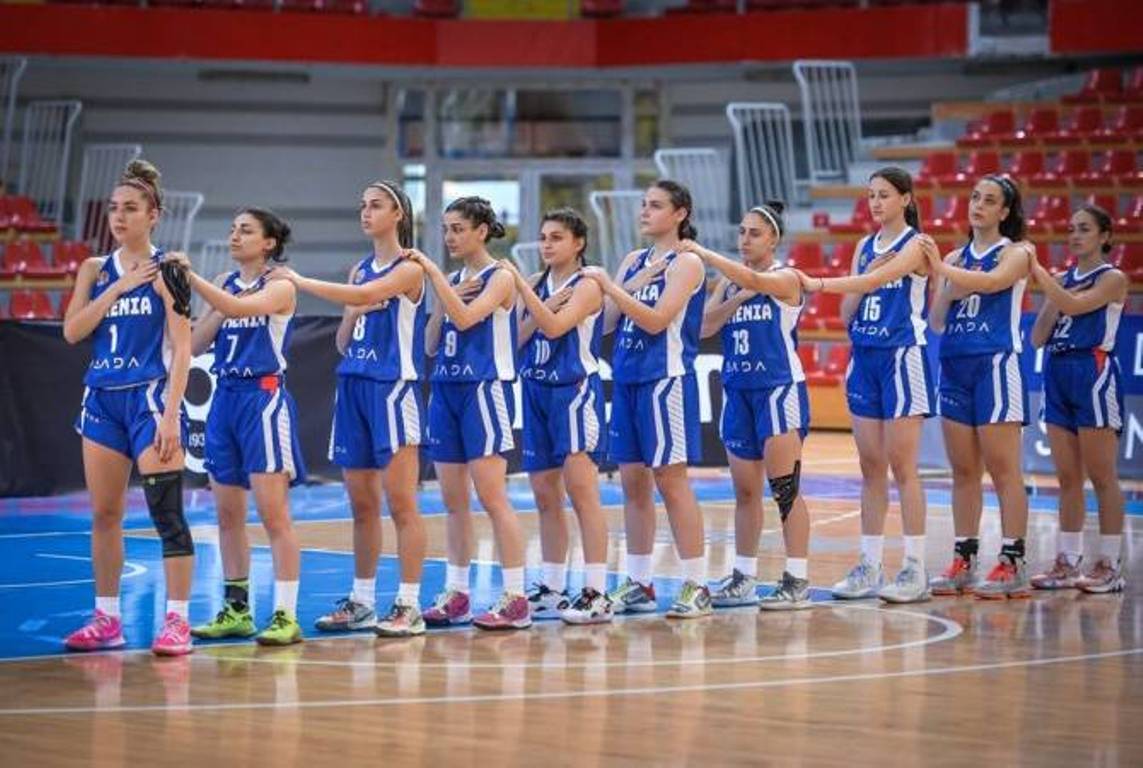 Женская сборная Армении по баскетболу М20 проиграла Израилю