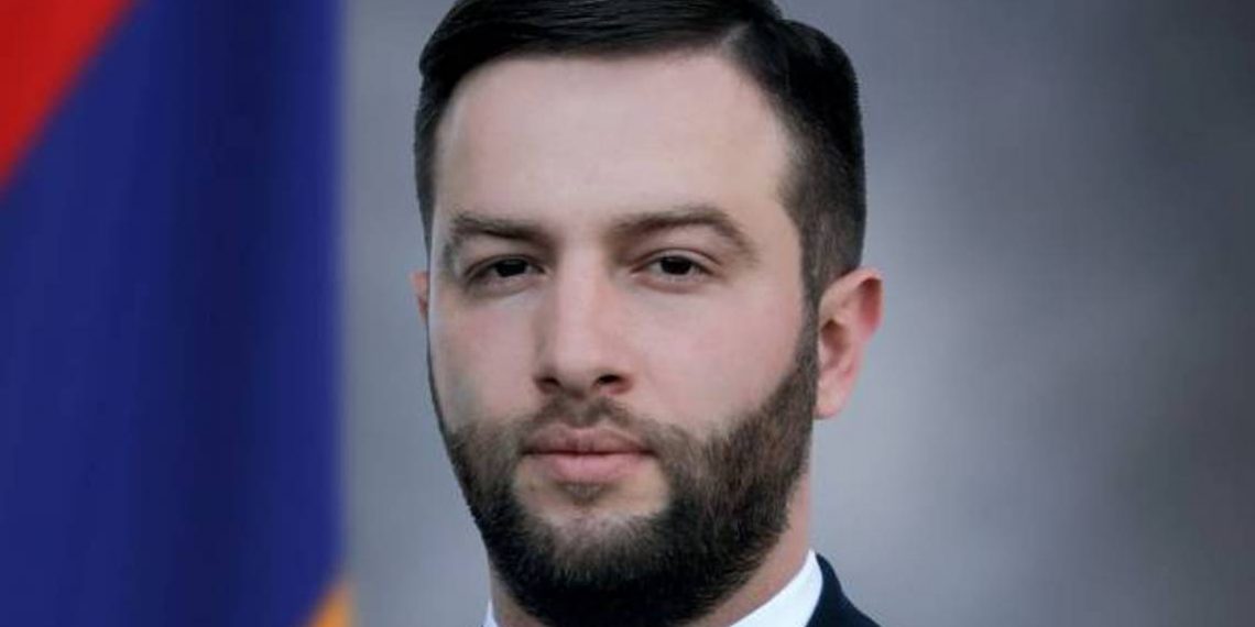 Арам Торосян назначен пресс-секретарем Министерства обороны Армении