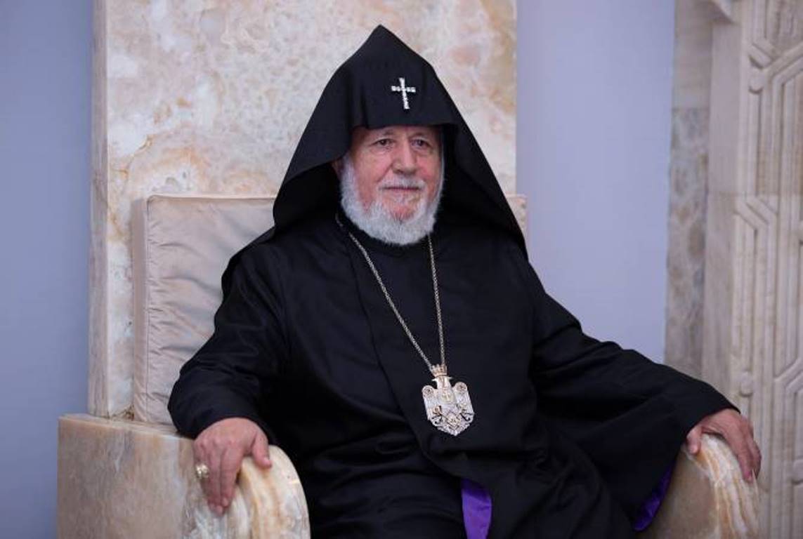 Католикос Всех Армян отбыл с патриаршим визитом в США