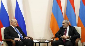 Никол Пашинян и Михаил Мишустин обсудили вопросы взаимодействия Армении и России