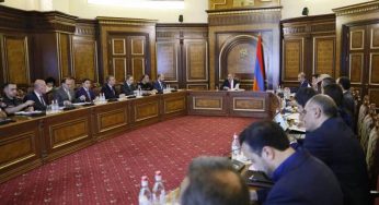 В правительстве Армении обсужден процесс реализации реформ полиции