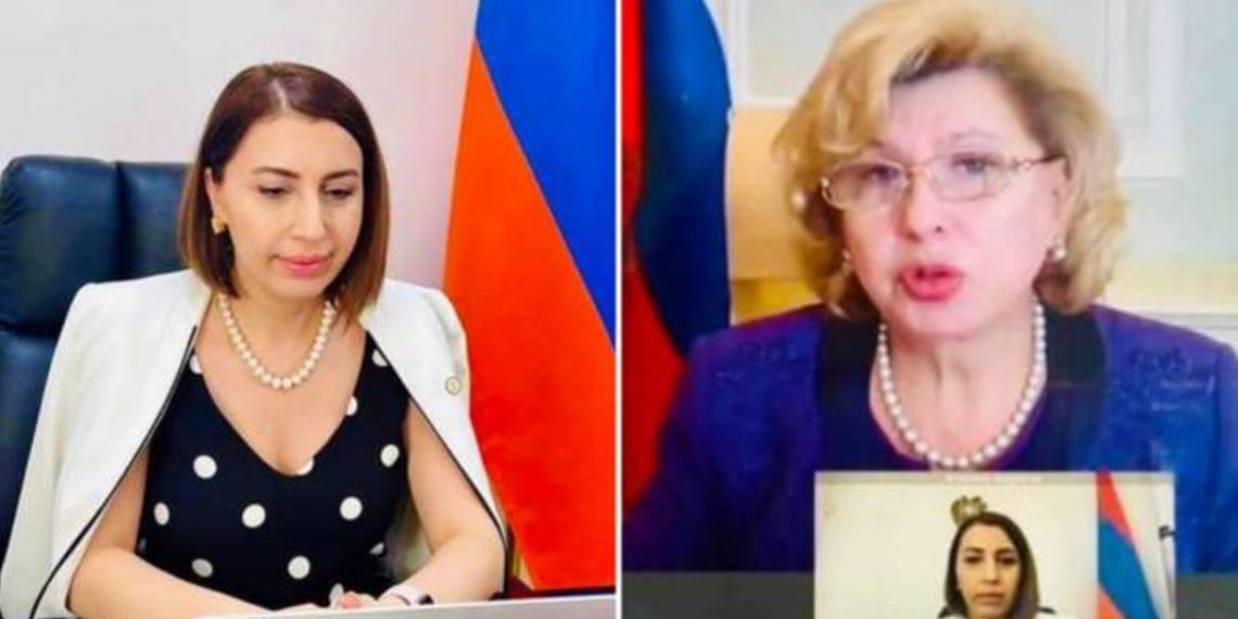 Омбудсмены Армении и РФ обсудили вопросы взаимодействия