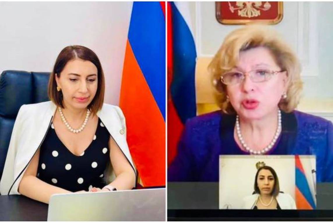 Омбудсмены Армении и РФ обсудили вопросы взаимодействия