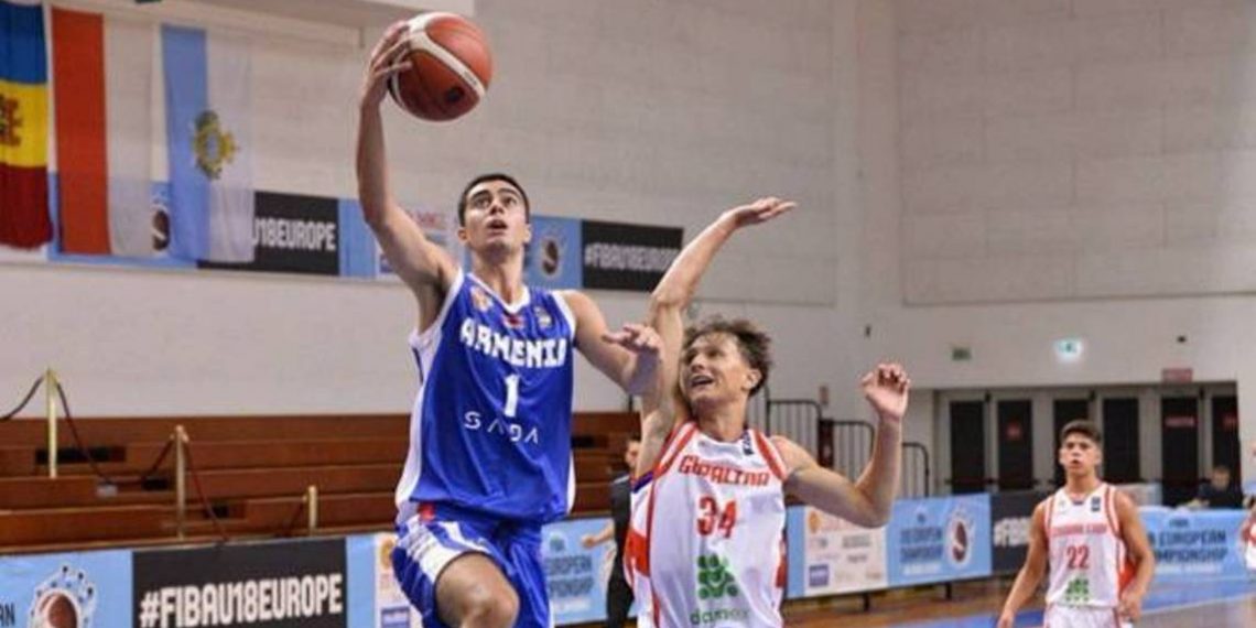 Сборная Армении по баскетболу до 18 лет начала с победы выступления на Чемпионате Европы