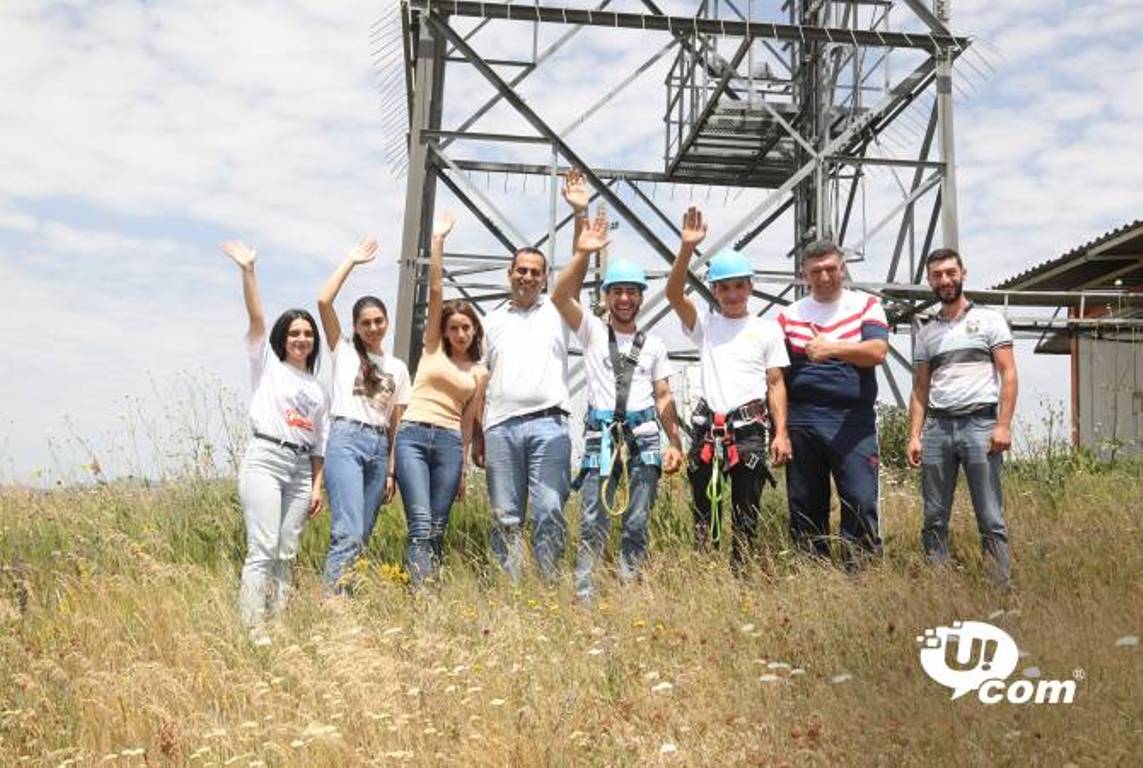 Студенты Национального политехнического университета Армении прошли стажировку во всех отделах мобильной связи UCOM