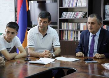 Карен Гилоян пожелал успехов армянским участникам спортивных игр «Дети Азии»