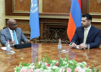 Вице-премьер Матевосян принял председателя Генеральной ассамблеи ООН Абдуллу Шахида