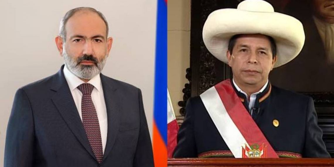 Никол Пашинян поздравил президента Перу с Днем независимости
