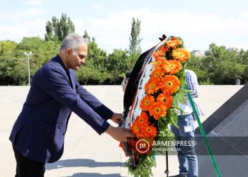 Дань уважения памяти жертв Геноцида армян