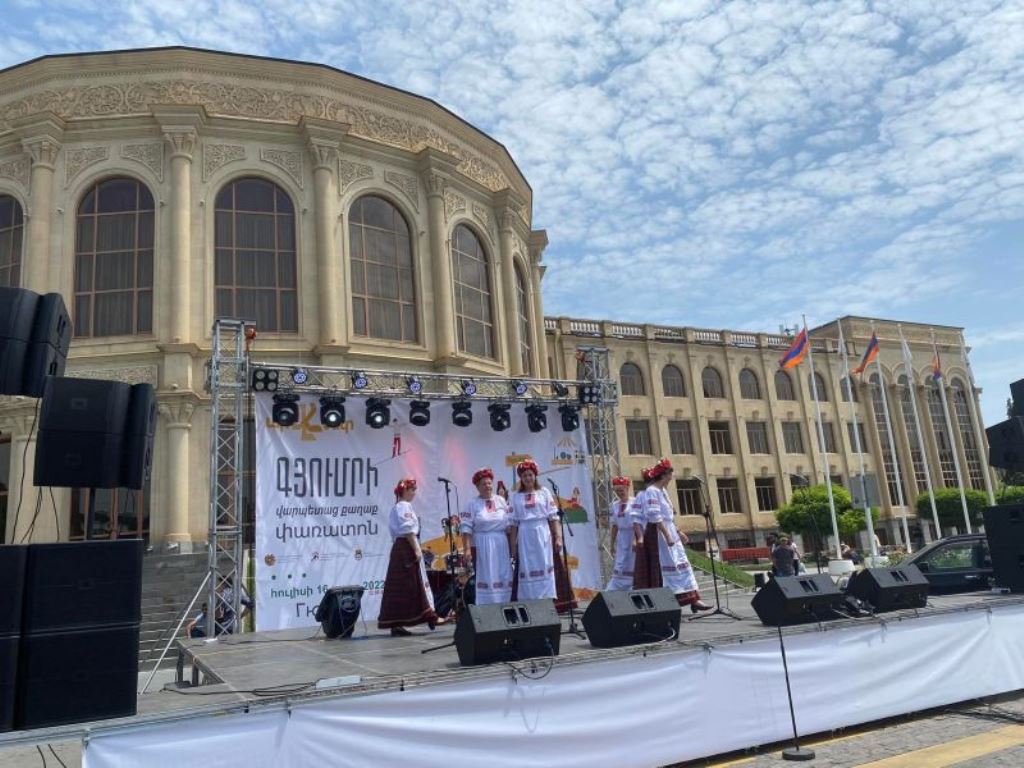 В Гюмри на площади Вардананц состоялся фестиваль ремесел «Гюмри. Город мастеров».