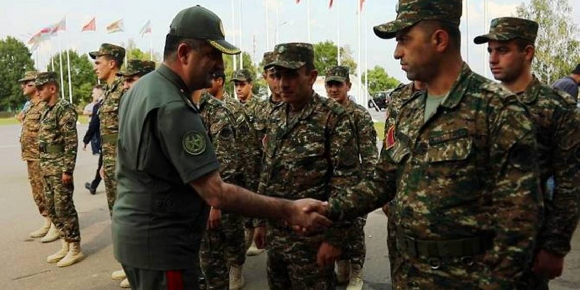 Начальник Генштаба ВС Армении принял участие в церемонии закрытия Международных Армейских игр