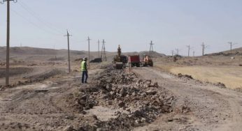 Продолжается строительство автодорог республиканского значения Исаакян-Гюмри и к храму Ереруйк