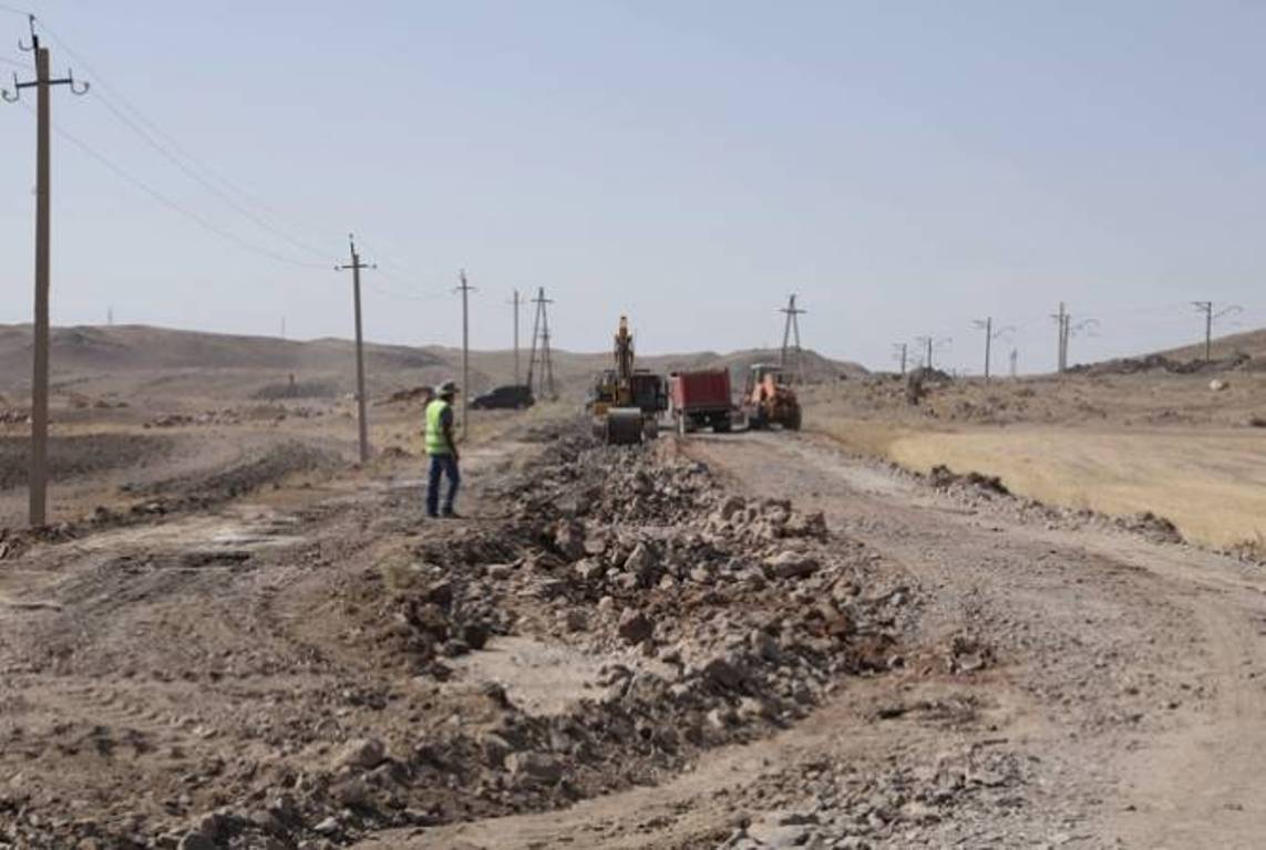 Продолжается строительство автодорог республиканского значения Исаакян-Гюмри и к храму Ереруйк