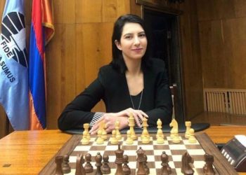 Мария Геворгян на индивидуальном чемпионате Европы занимает второе место