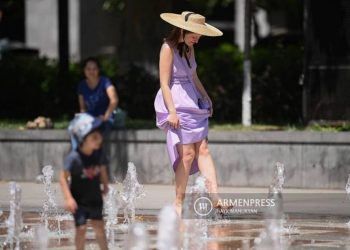 Температура воздуха в Армении в ближайшие дни достигнет +38 + 40 градусов