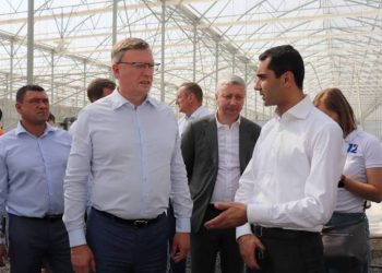 Завершился визит делегации, возглавляемой губернатором Омской области РФ Александром Бурковым, в Гегаркуникскую область