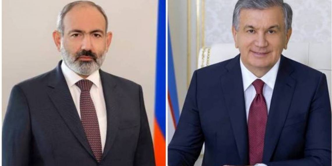 Премьер-министр Республики Армения поздравил президента Узбекистана с Днем независимости
