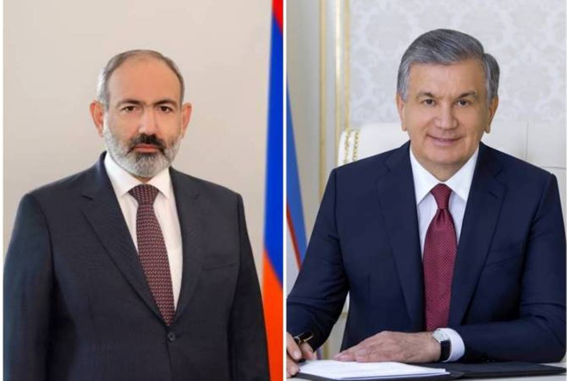 Премьер-министр Республики Армения поздравил президента Узбекистана с Днем независимости