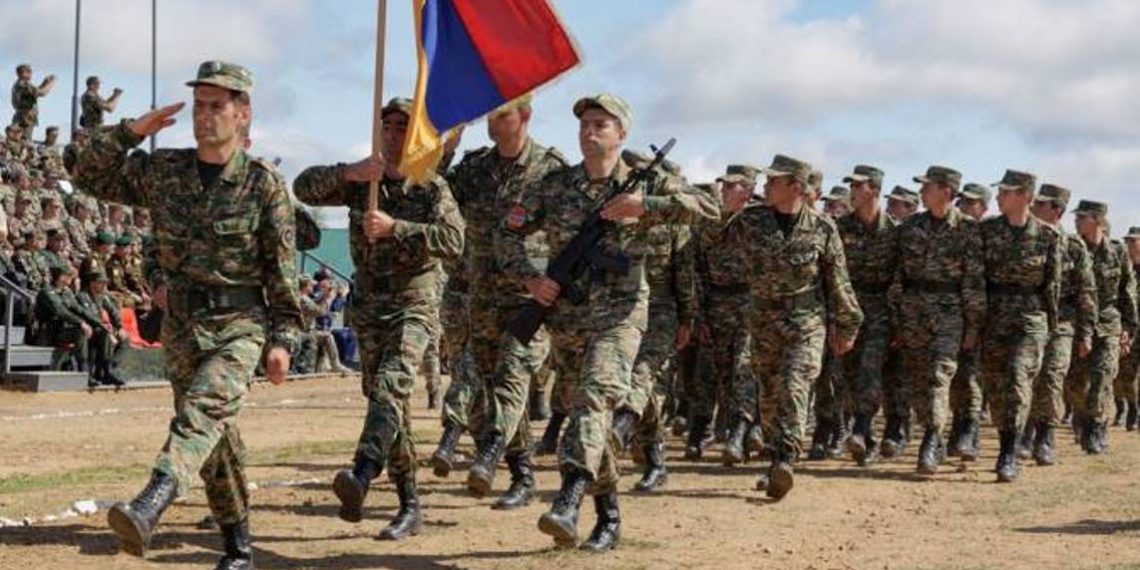 Армянские военнослужащие участвуют в международных стратегических командно- штабных учениях «Восток-2022»