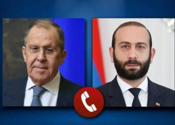 Арарат Мирзоян и Сергей Лавров обсудили ход реализации трехсторонних соглашений по Нагорному Карабаху