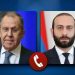 Арарат Мирзоян и Сергей Лавров обсудили ход реализации трехсторонних соглашений по Нагорному Карабаху
