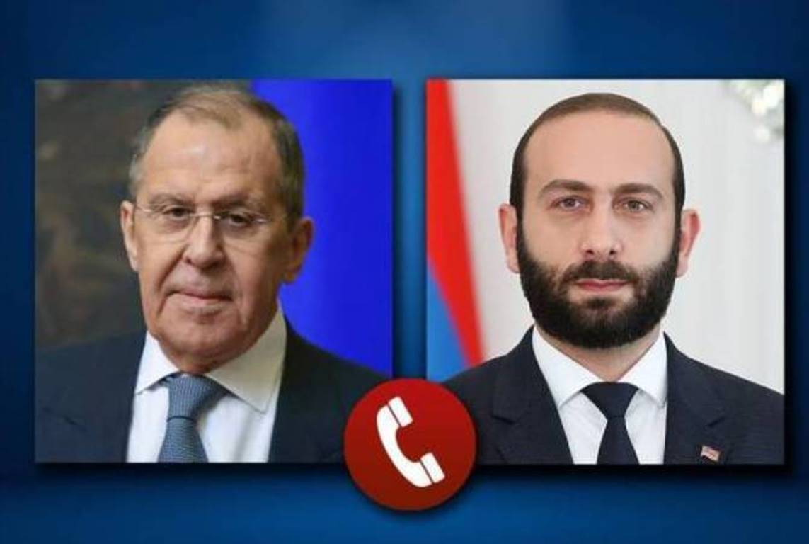 Арарат Мирзоян и Сергей Лавров обсудили ход реализации трехсторонних соглашений по Нагорному Карабаху