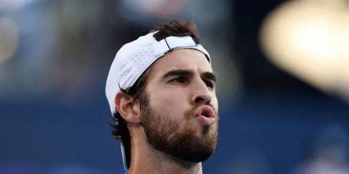 Карен Хачанов в 4-м раунде US Open