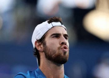 Карен Хачанов в 4-м раунде US Open