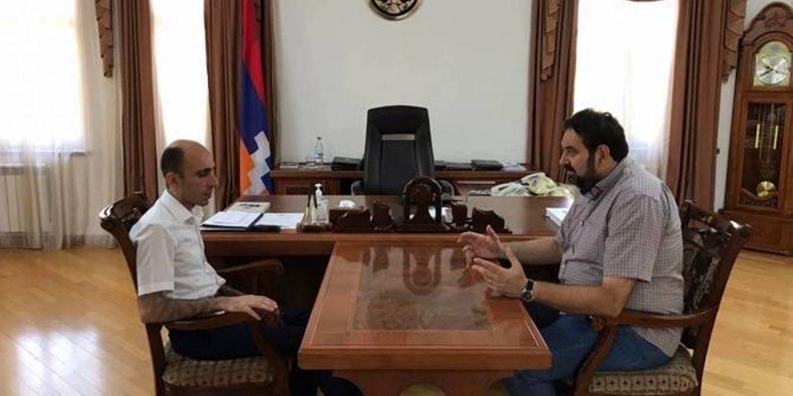 Артак Бегларян обсудил вопросы сотрудничества в культурной сфере с Закаром Кешишяном