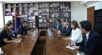 Заместитель министра ОНКС Армении принял посла Филиппин