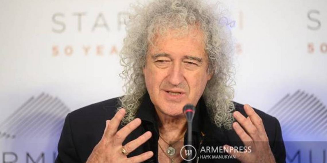 «Таким был Фредди»: Брайан Мэй о легенде Queen, о планах посетить Армению после землетрясения и предстоящем концерте
