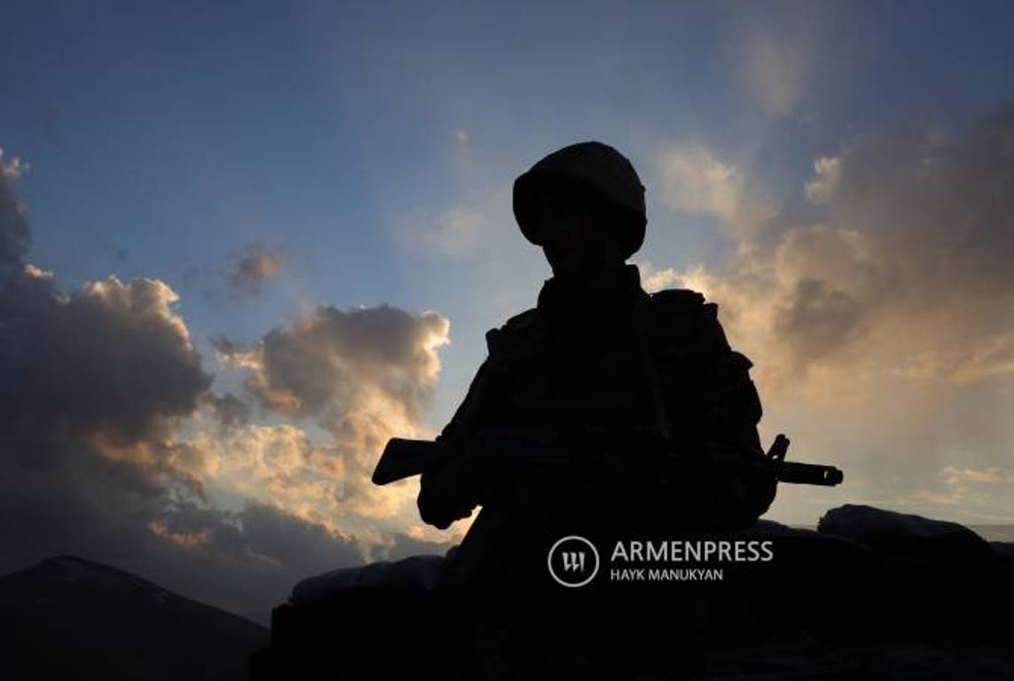 В результате выстрела противника погиб военнослужащий срочной службы: Министерство обороны Армении