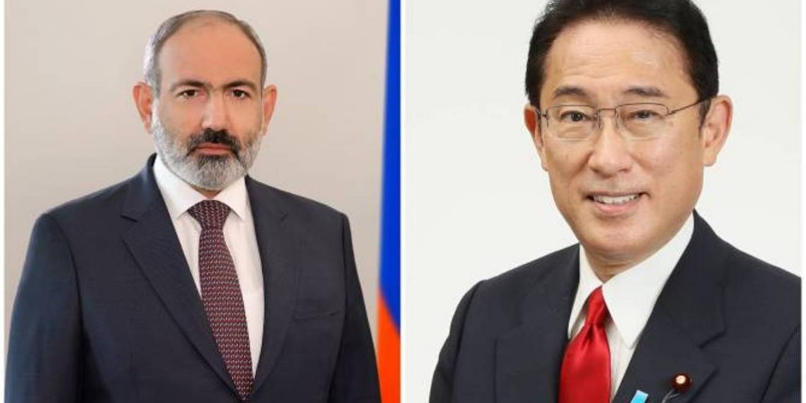 Никол Пашинян направил поздравительное послание премьер-министру Японии