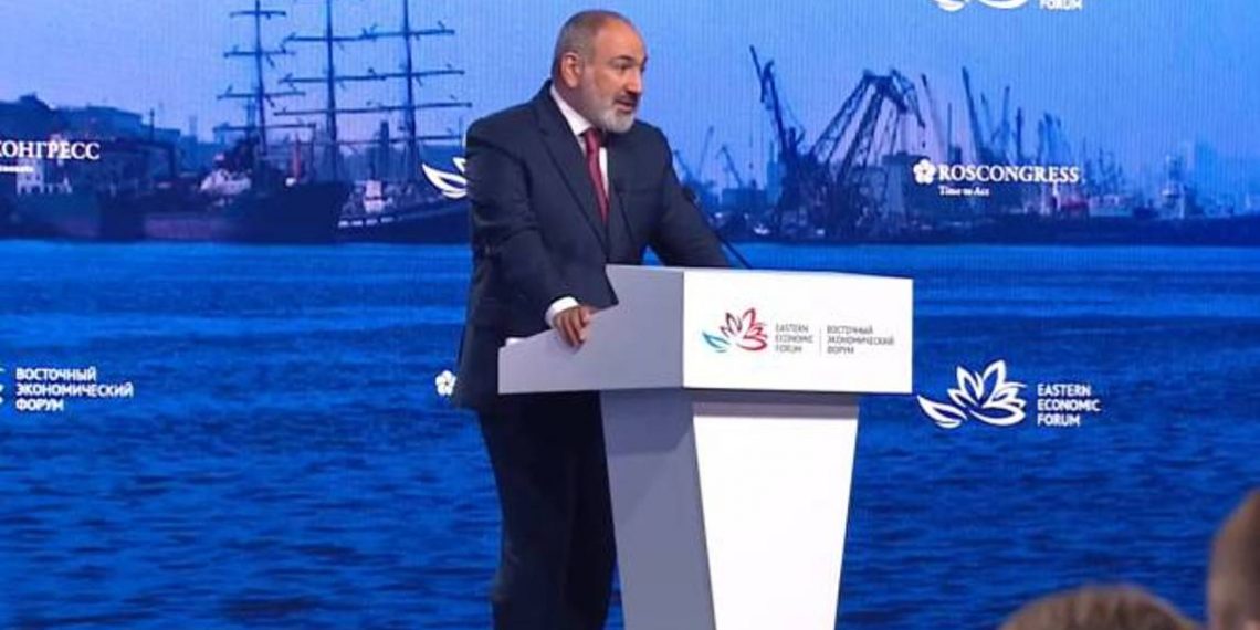 Никол Пашинян пояснил, почему Армения участвует в VII Восточном экономическом форуме